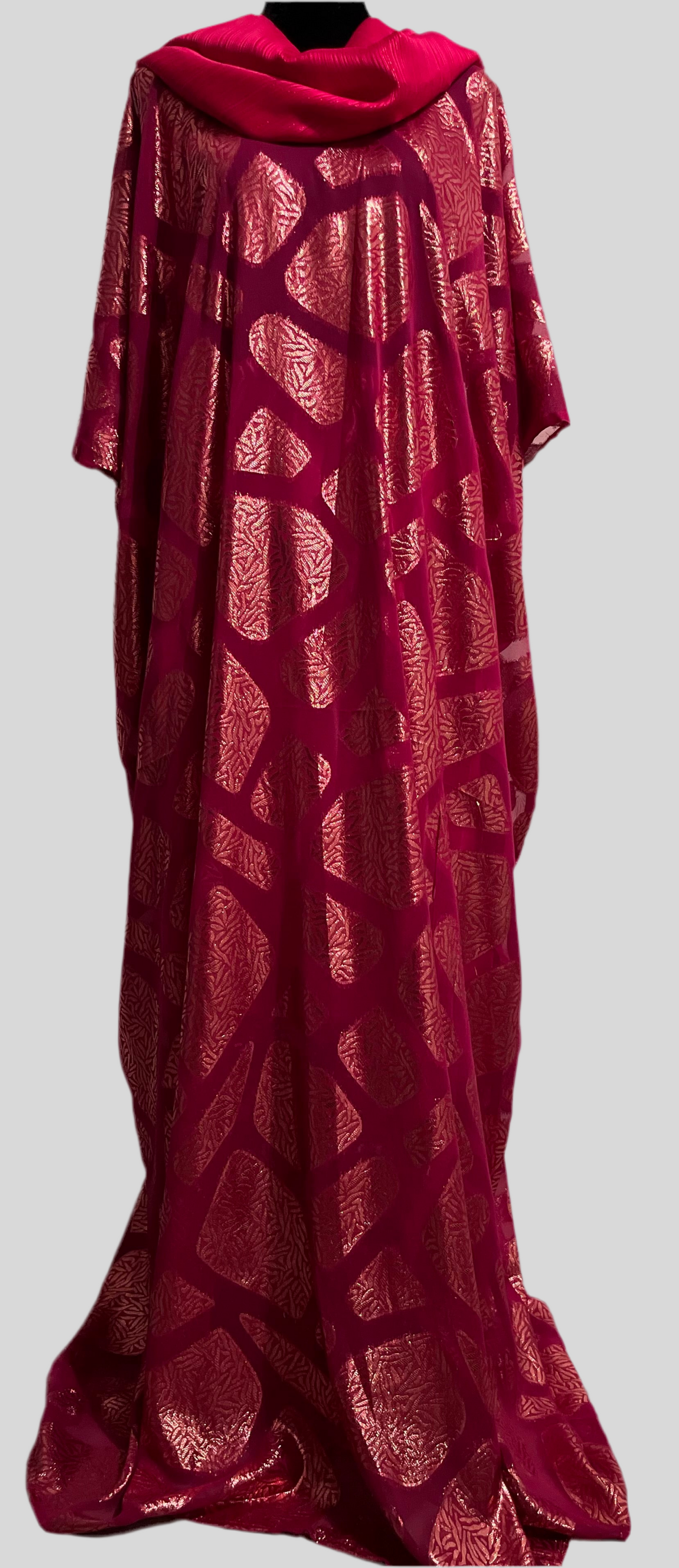 ROBE ROSE FONCÉ