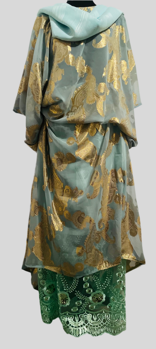ROBE TURQUOISE